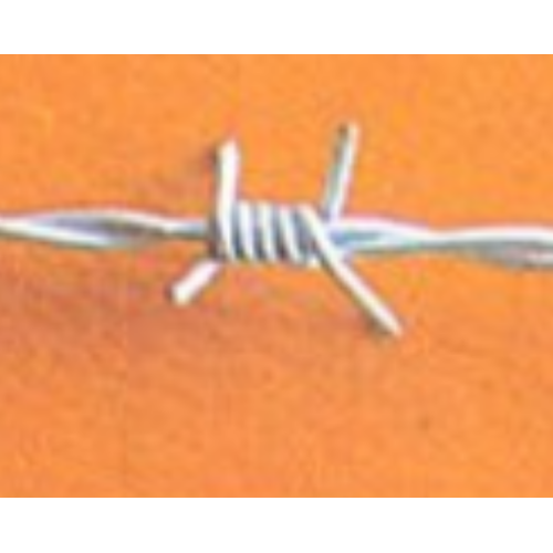 Double strand galvanized barbed wire